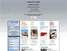 Tablet Screenshot of lighthouserealty.com